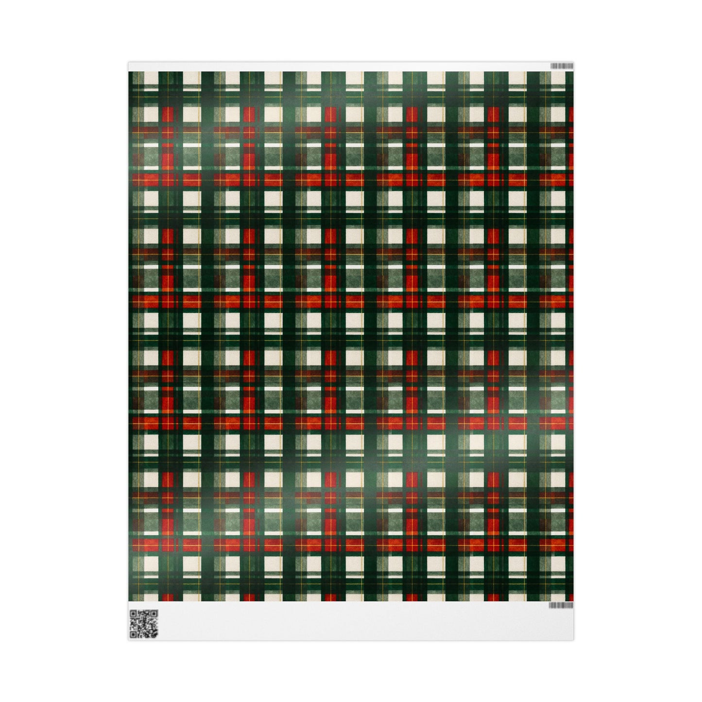 Christmas Gift Wrapping Paper, Holiday Wrapping Supplies, Festive Plaid Gift Wrap, Christmas Decor, Seasonal Paper Rolls