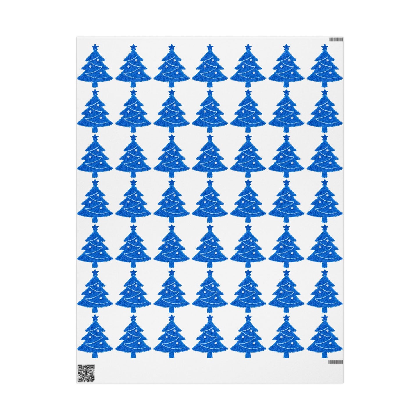 Charming Blue Wrapping Paper for Any Occasion, Gift Wrap, Holiday Decor, Party Supplies, Eco-Friendly Gift Wrap