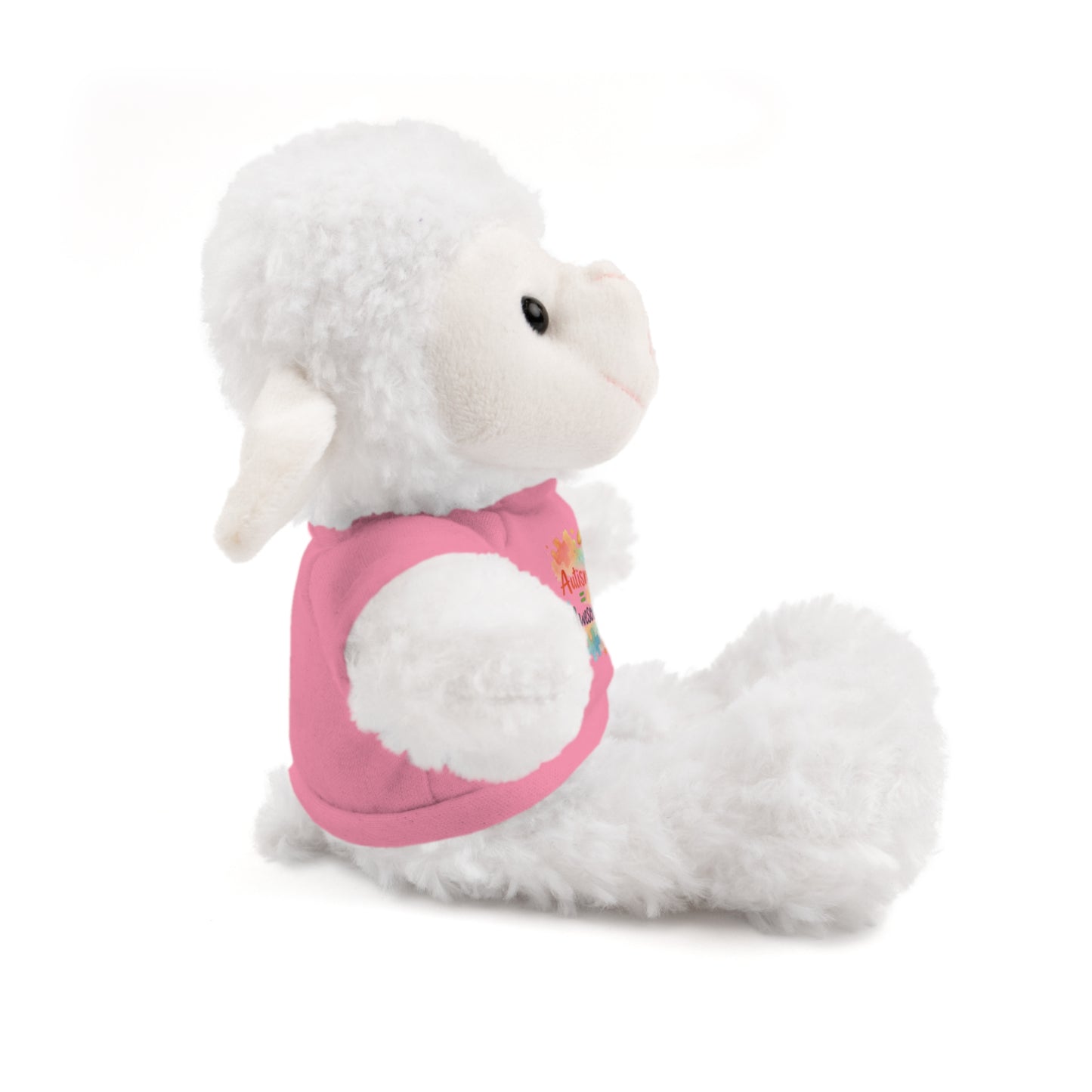 Adorable Autism Awareness Stuffed Animal, Personalized Plush Bunny, Cute Kids' Gift, Sensory Toy, Birthday Present