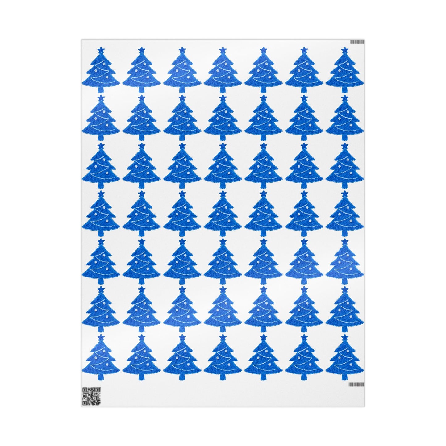 Charming Blue Wrapping Paper for Any Occasion, Gift Wrap, Holiday Decor, Party Supplies, Eco-Friendly Gift Wrap