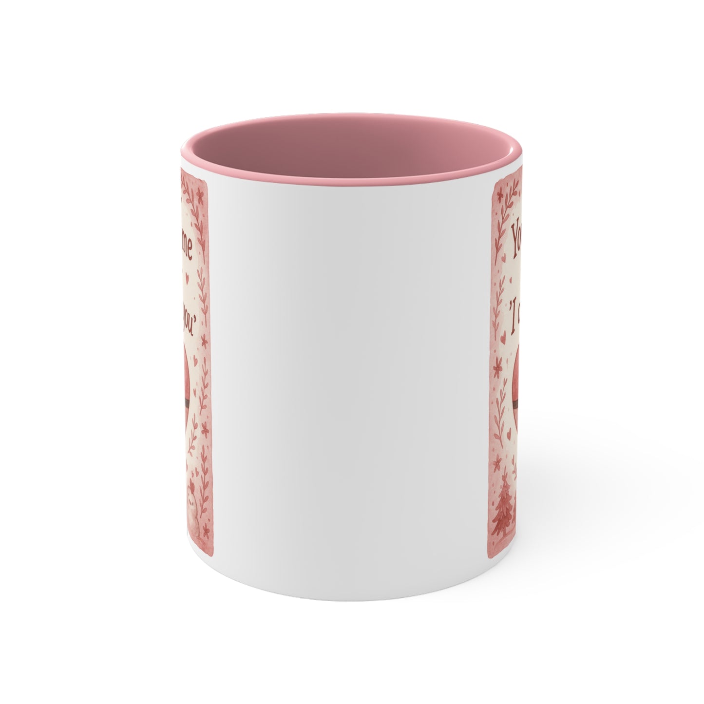 Cute Love Themed Coffee Mug, Perfect Gift for Valentine's Day, Engagement, or Love Celebrations