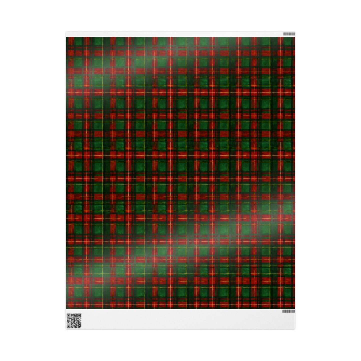 Festive Plaid Wrapping Paper - Holiday Gift Wrap for Christmas, Birthdays, Anniversaries, Eco-Friendly, Wrapping Supplies, Seasonal Decor