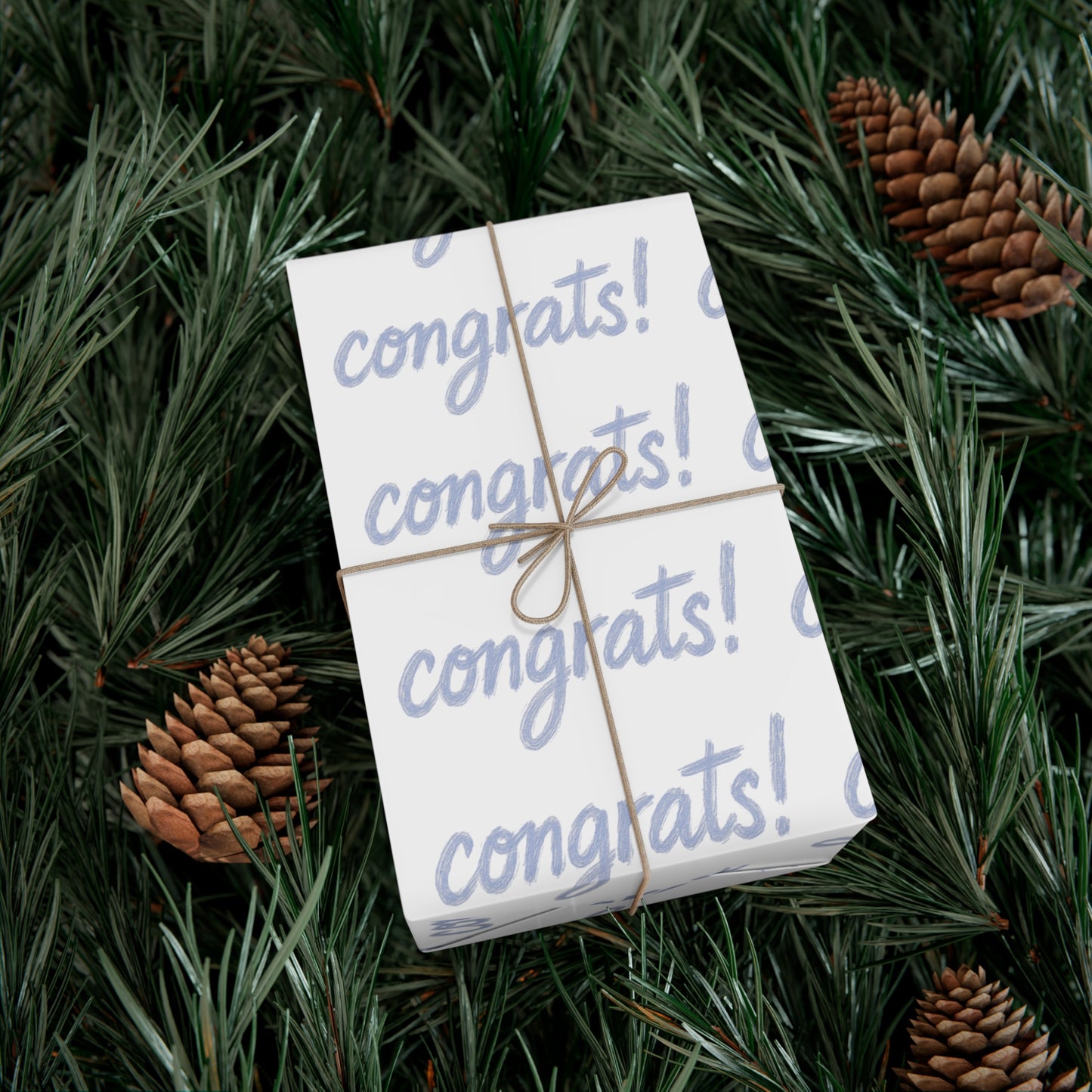 Congrats Gift Wrap Paper - Celebration Wrapping Sheets for Birthdays, Weddings, Graduation, Baby Showers, and More!