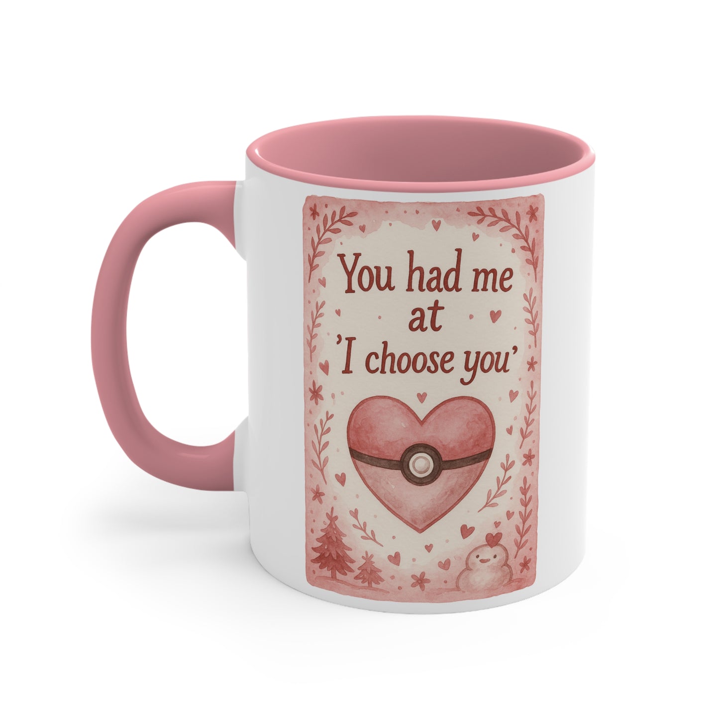 Cute Love Themed Coffee Mug, Perfect Gift for Valentine's Day, Engagement, or Love Celebrations
