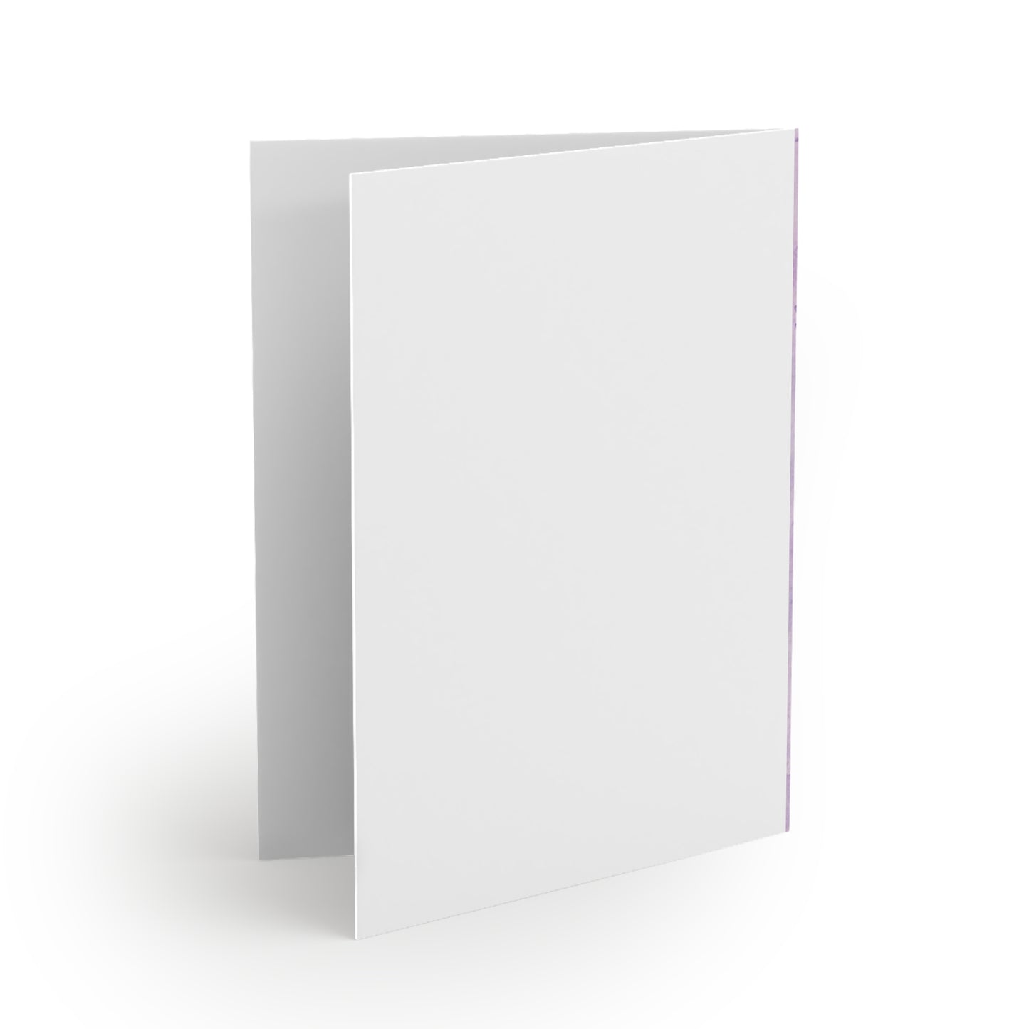 Elegant Purple Bow Greeting Cards | Set of 8, 16 or 24 | Perfect for Birthdays, Anniversaries, Thank You Notes, and More!
