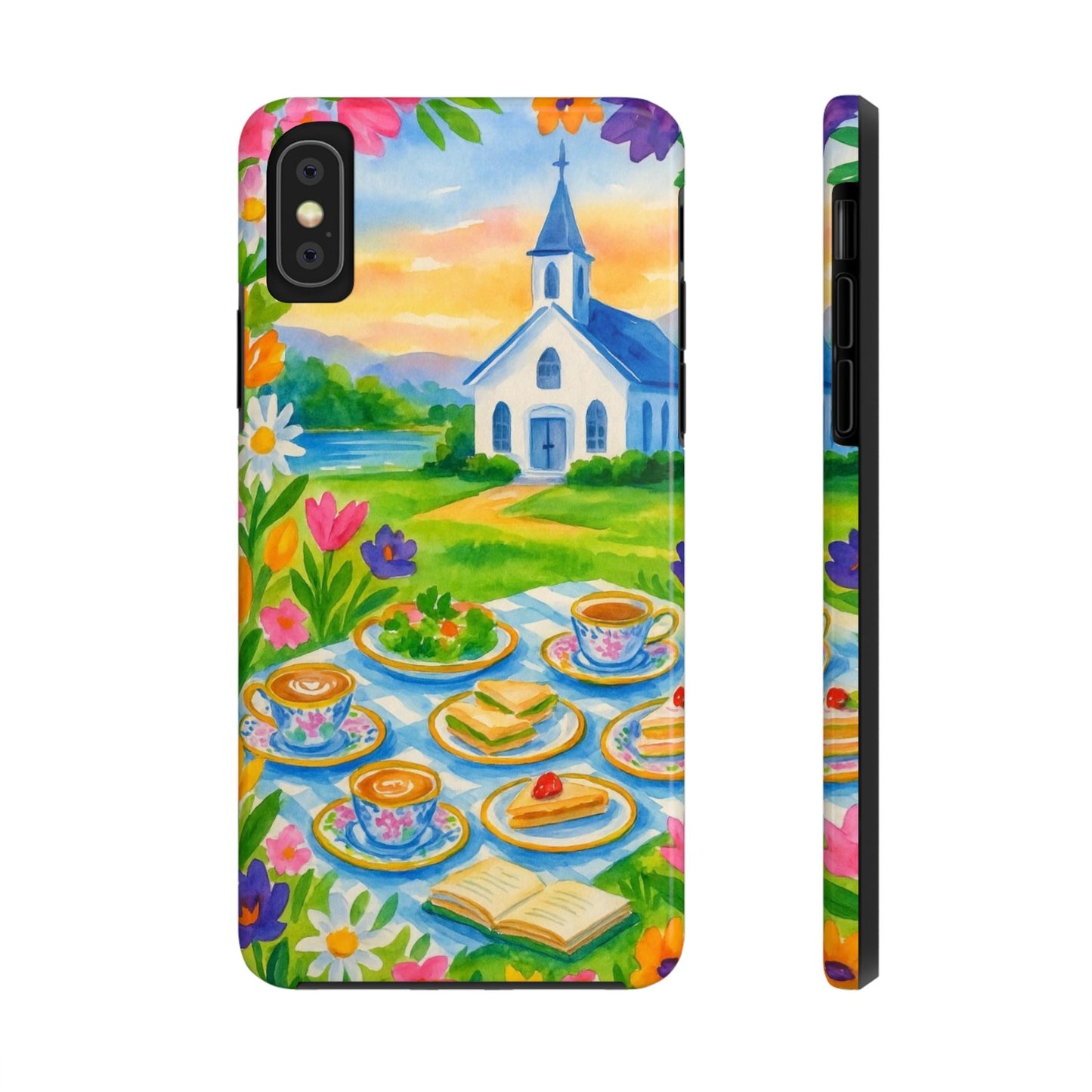 Tough Phone Cases - Church Girl Sketch
