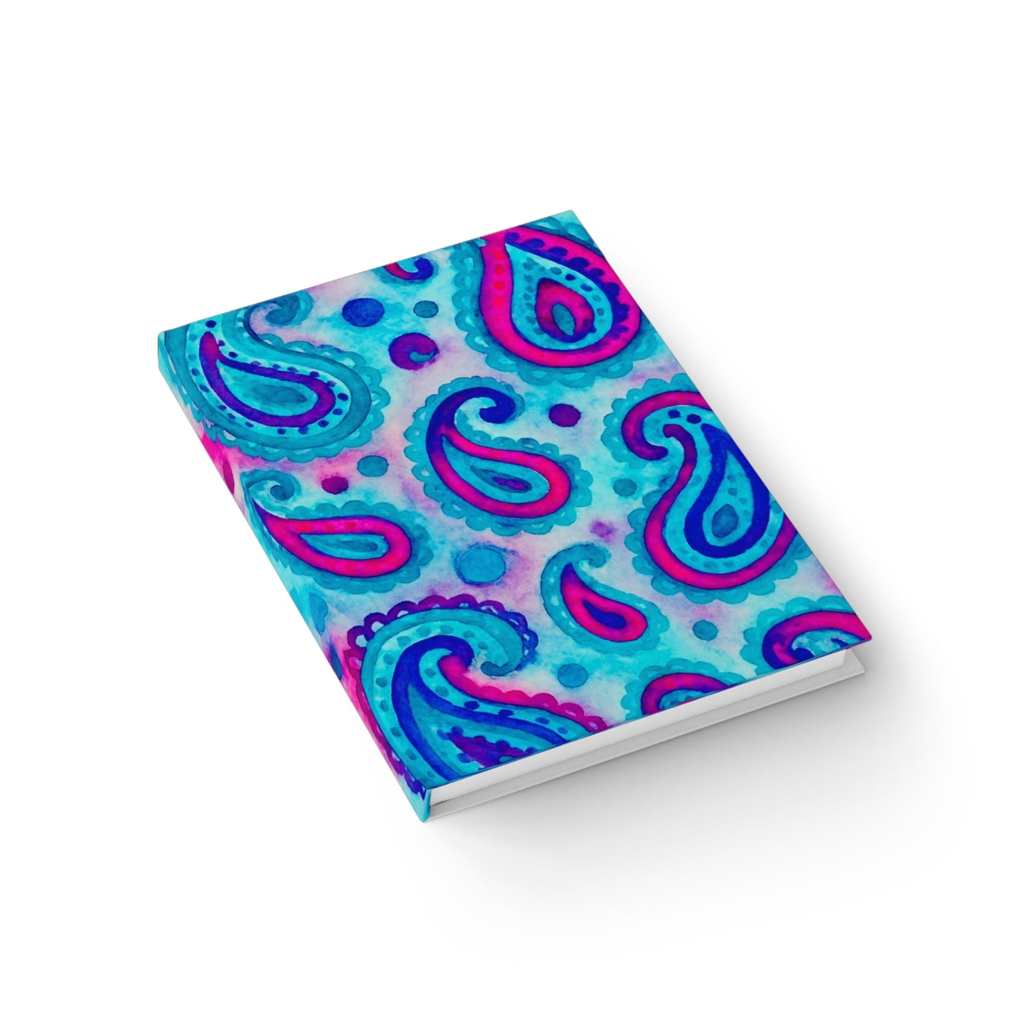 Vibrant Paisley Journal - Colorful Design for Creative Minds