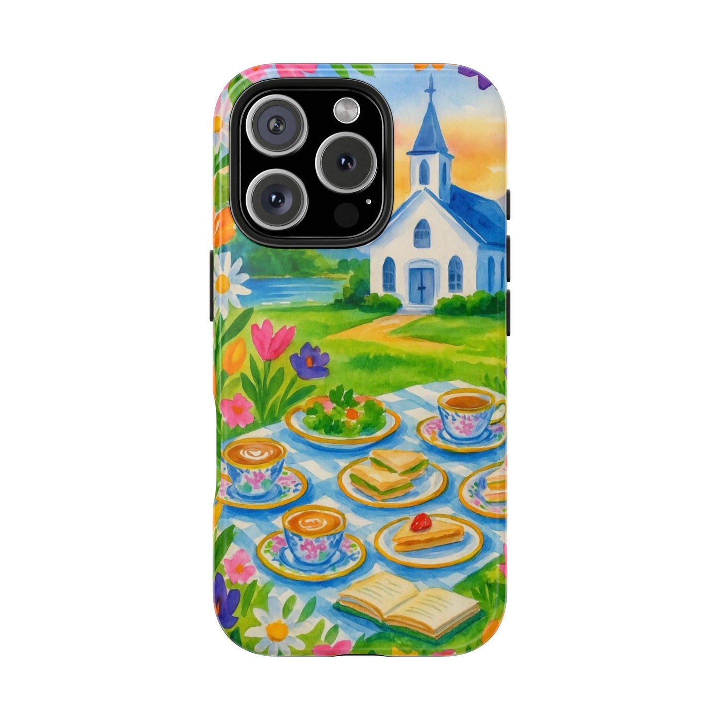 Tough Phone Cases - Church Girl Sketch