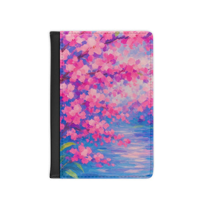 Charming Floral Passport Cover - Travel Accessory, Gift for Travelers, Spring Vibes, Vacation Essential, Unique Travel Journal