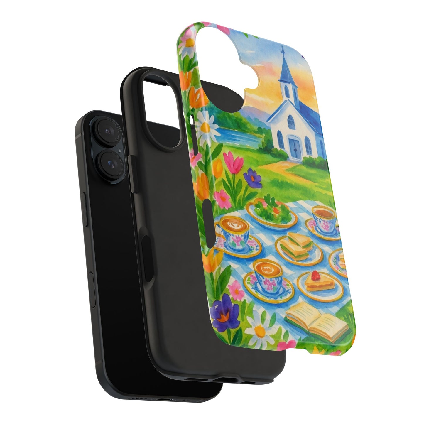 Tough Phone Cases - Church Girl Sketch