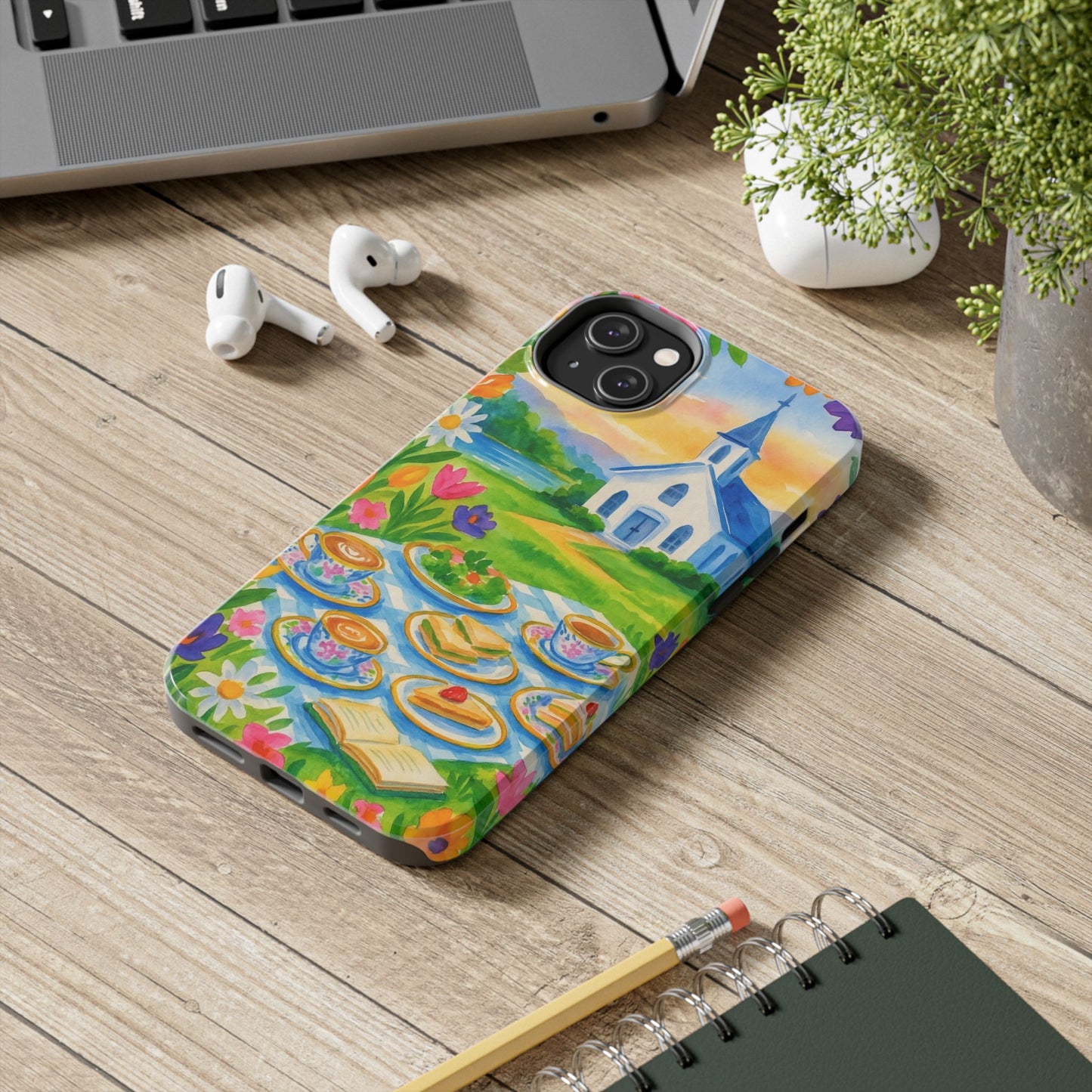 Tough Phone Cases - Church Girl Sketch