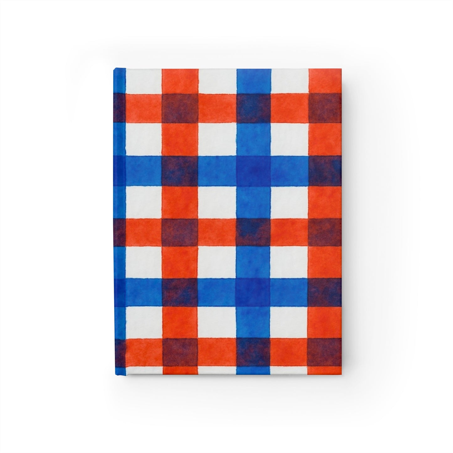 Vibrant Checkered Pattern Journal - Colorful Writing Notebook