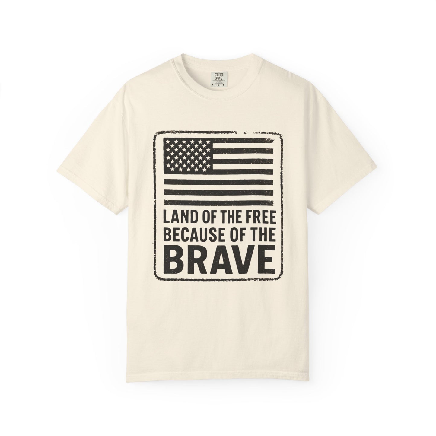 Patriotic Graphic Tee, Land of the Free Because of the Brave Shirt, Unisex T-Shirt, Casual Wear, Independence Day Gift, Military [...]