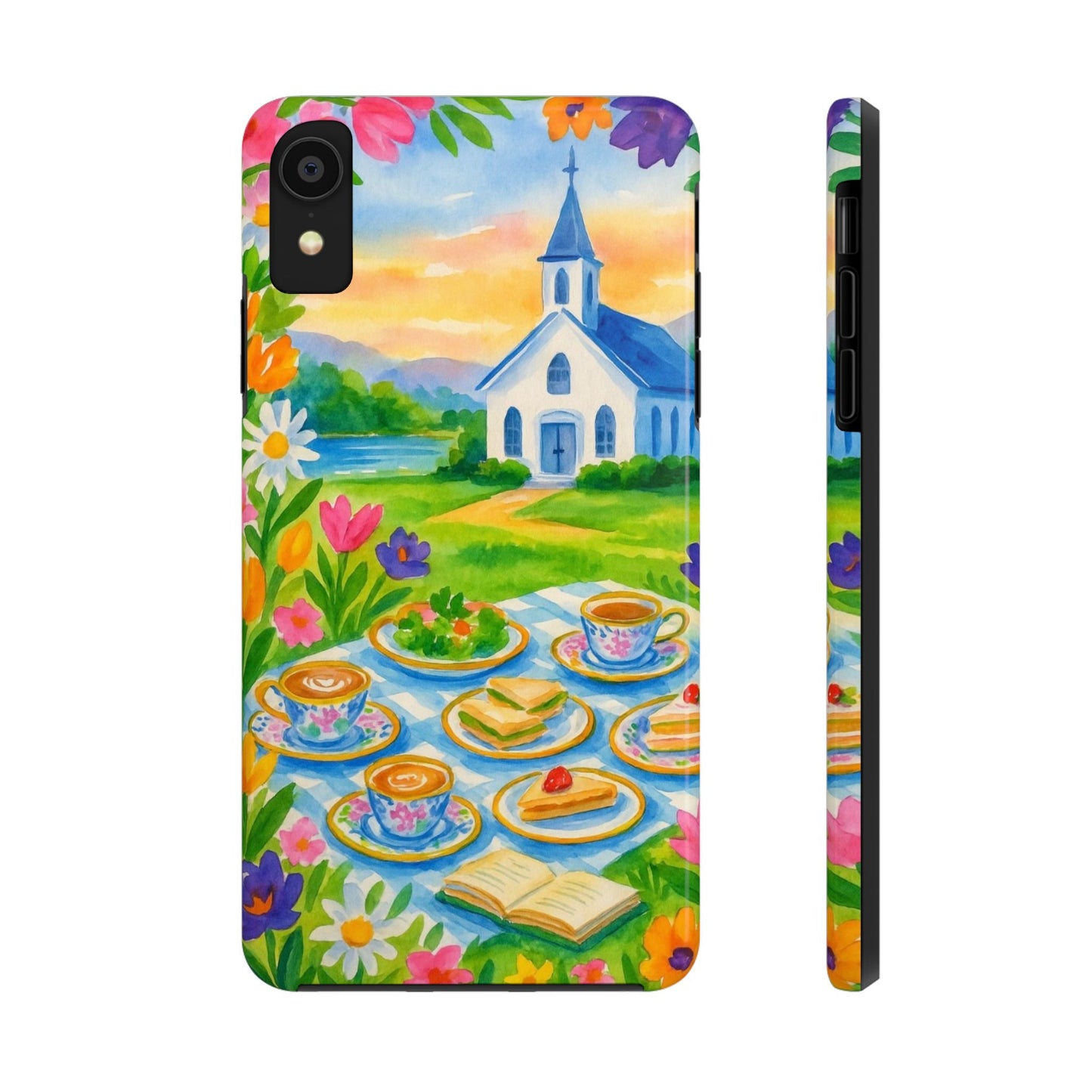 Tough Phone Cases - Church Girl Sketch