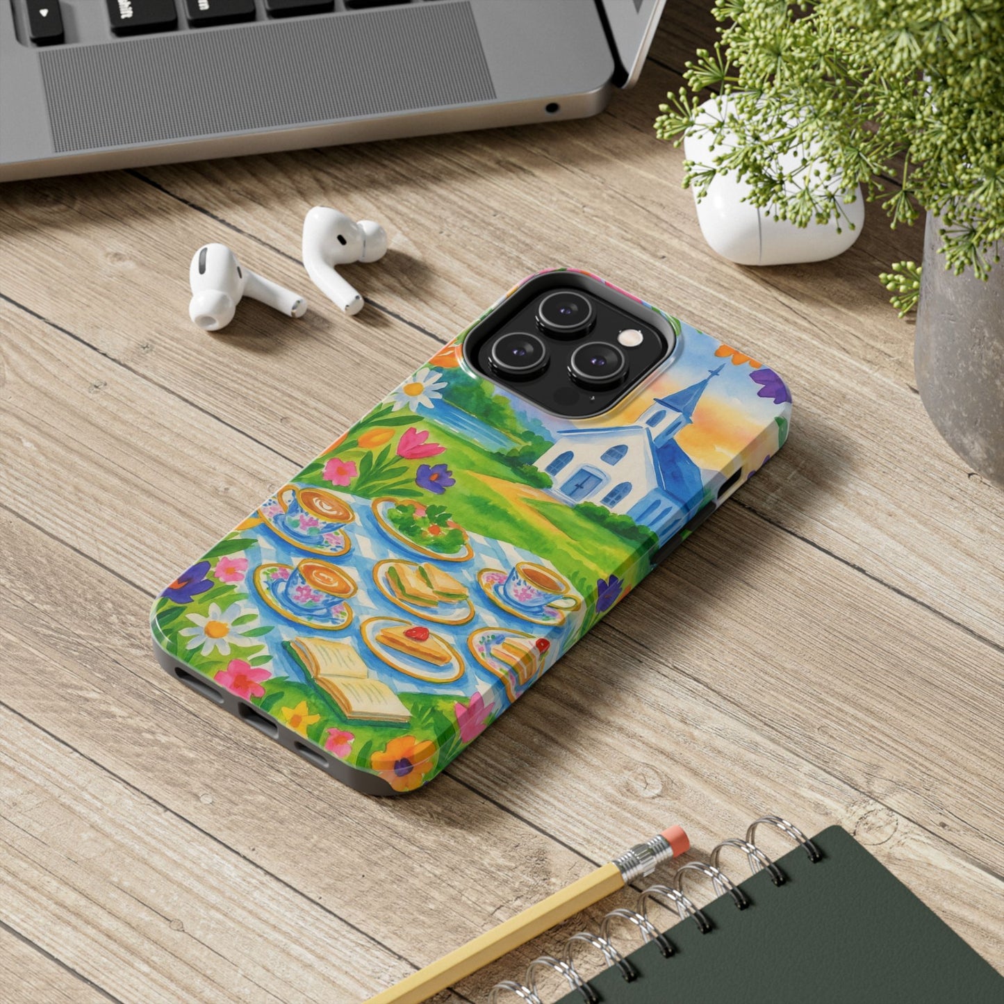 Tough Phone Cases - Church Girl Sketch