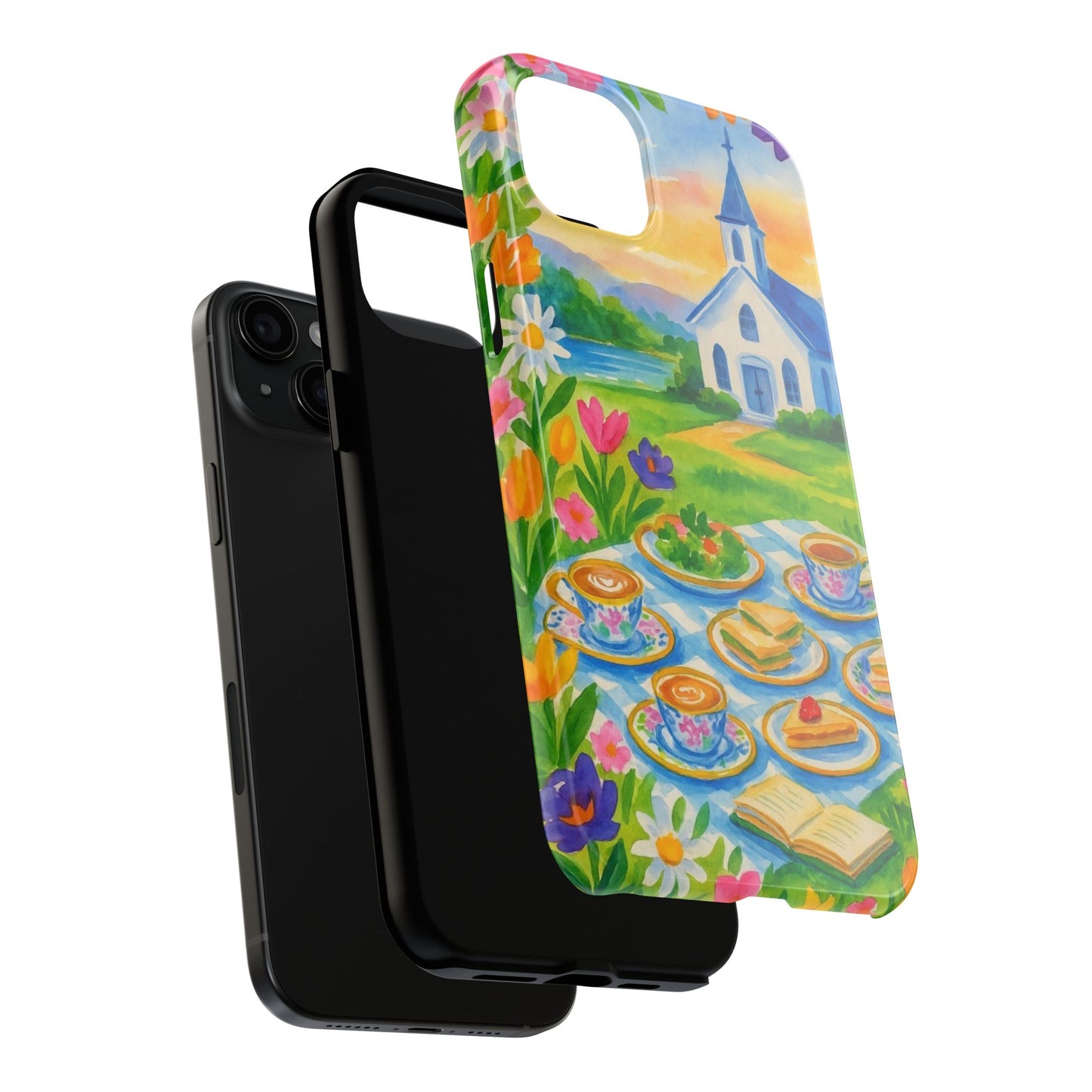 Tough Phone Cases - Church Girl Sketch