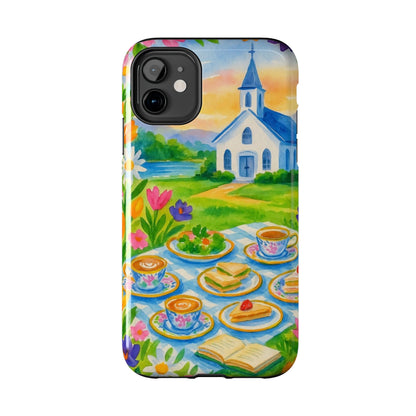 Tough Phone Cases - Church Girl Sketch
