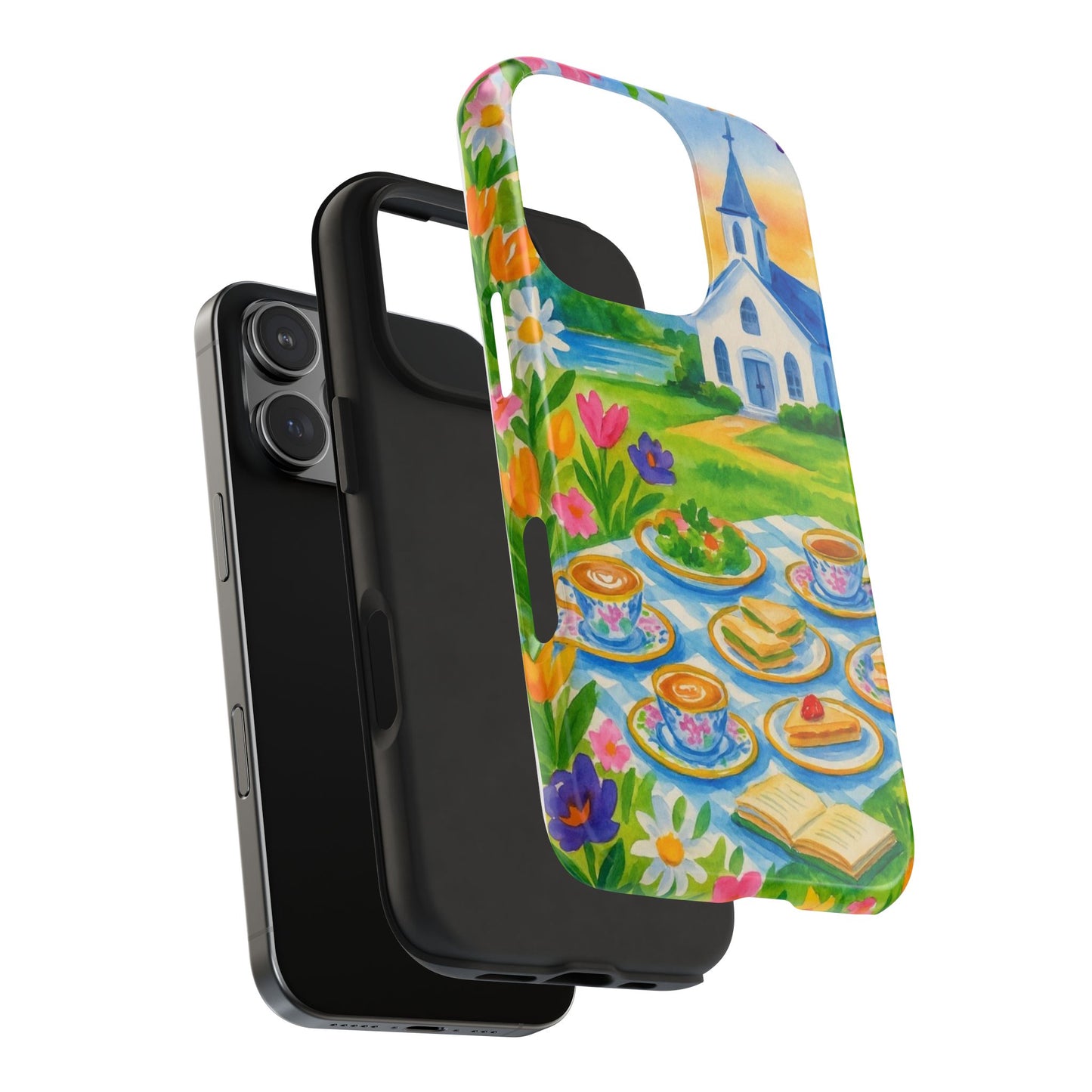 Tough Phone Cases - Church Girl Sketch