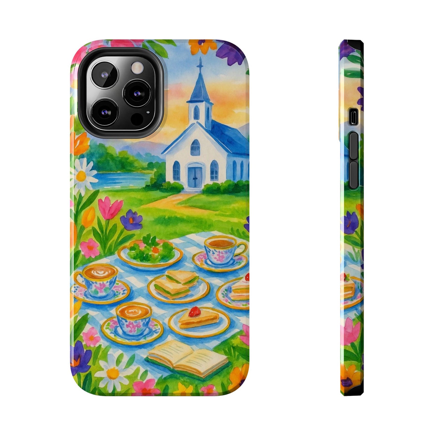 Tough Phone Cases - Church Girl Sketch