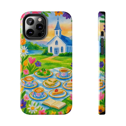 Tough Phone Cases - Church Girl Sketch