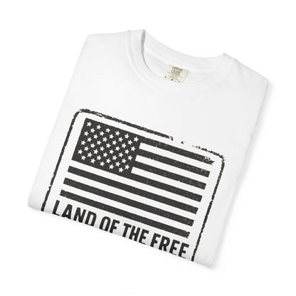 Patriotic Graphic Tee, Land of the Free Because of the Brave Shirt, Unisex T-Shirt, Casual Wear, Independence Day Gift, Military [...]