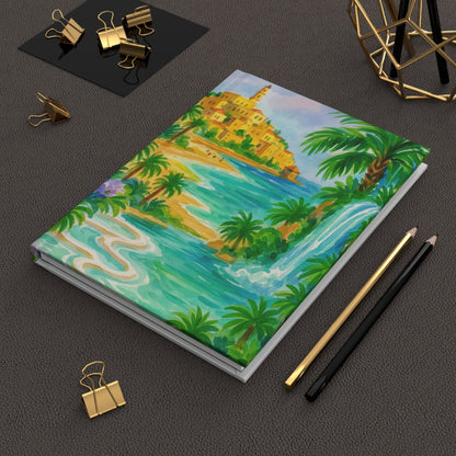 Tropical Paradise Journal: Nature Inspired Hardcover Journal, Travel Diary, Beach Planner, Gift for Journaling Lovers, Eco-Friendly Notebook