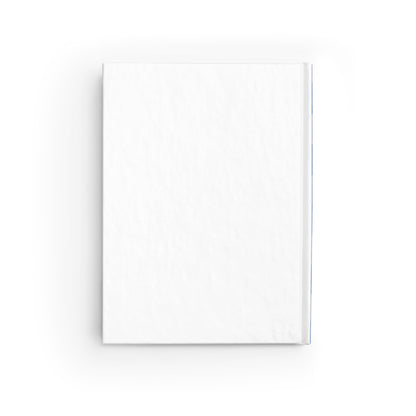 Blue Checkered Pattern Journal - Blank Pages for Creativity