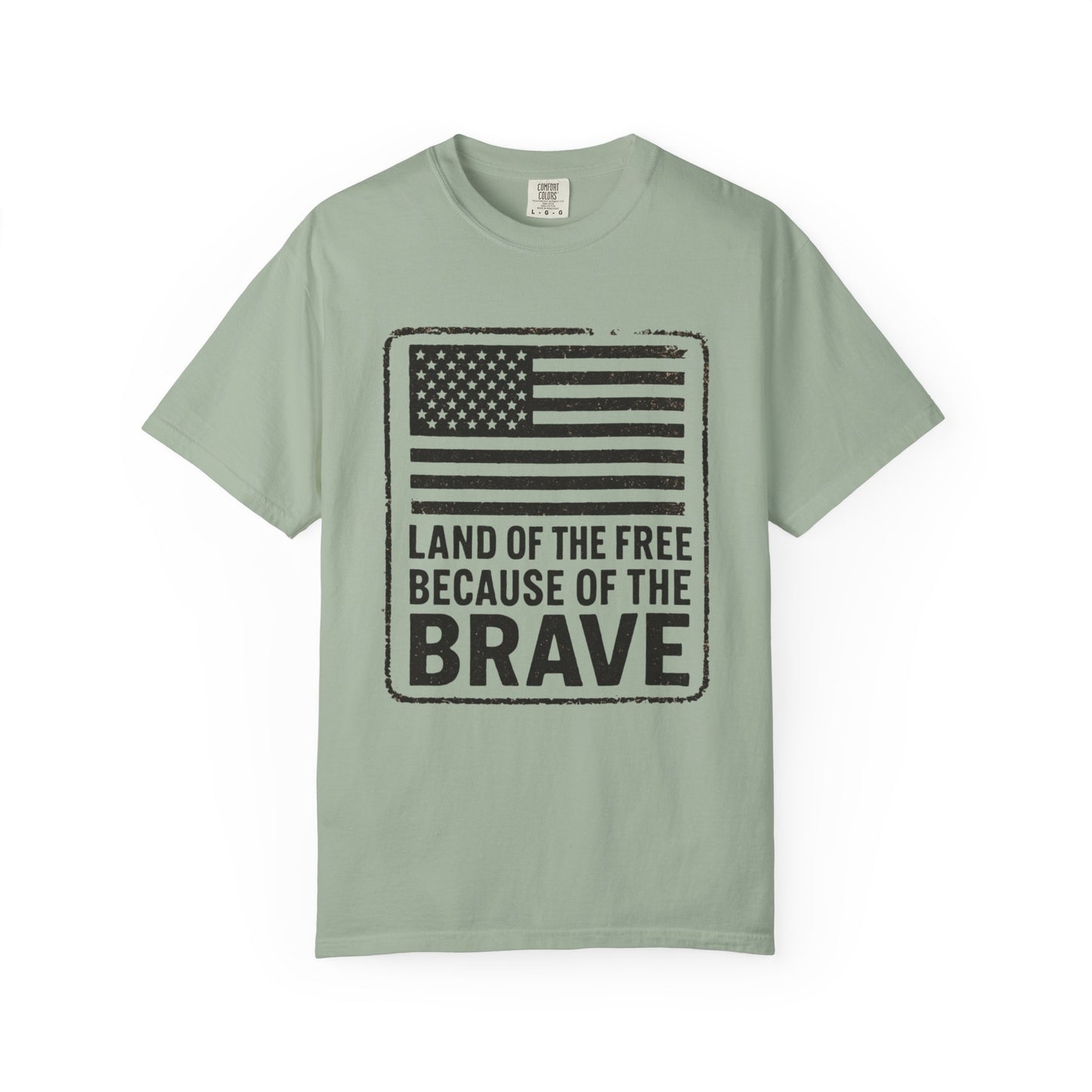 Patriotic Graphic Tee, Land of the Free Because of the Brave Shirt, Unisex T-Shirt, Casual Wear, Independence Day Gift, Military [...]
