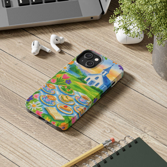 Tough Phone Cases - Church Girl Sketch