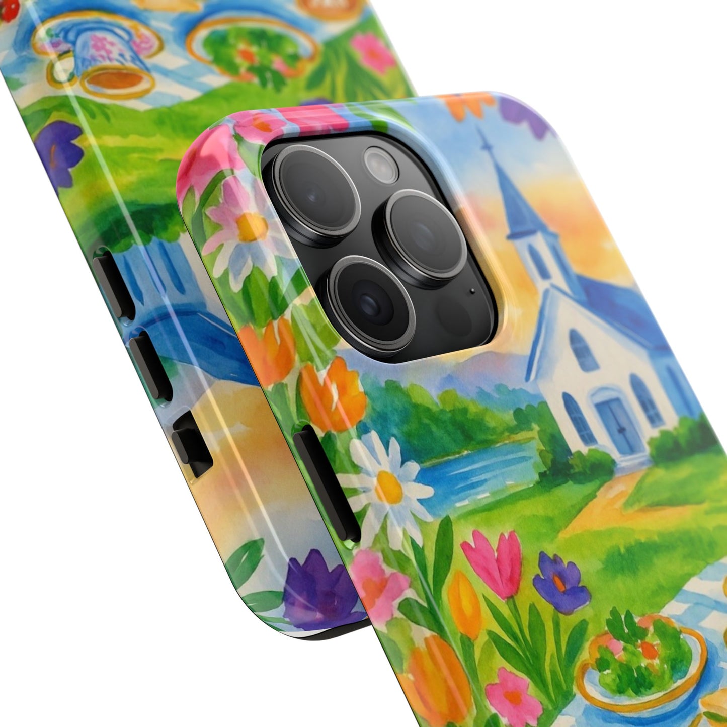 Tough Phone Cases - Church Girl Sketch