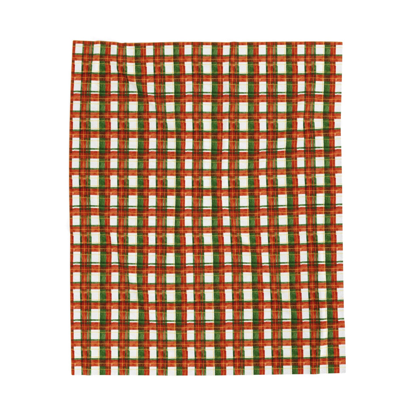 Cozy Festive Velveteen Plush Blanket, Holiday Decor, Winter Warmth, Gift for Him/Her, Snuggly Throw Blanket, Christmas Home Decoration