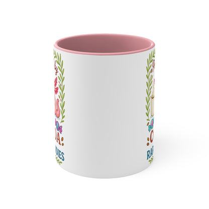 Cute Fantasy Mug: Powered by Cocoa and Rare Candies, Unicorn Gifts, Magical Drinkware, Kawaii Coffee Cup, Unique Housewarming Present