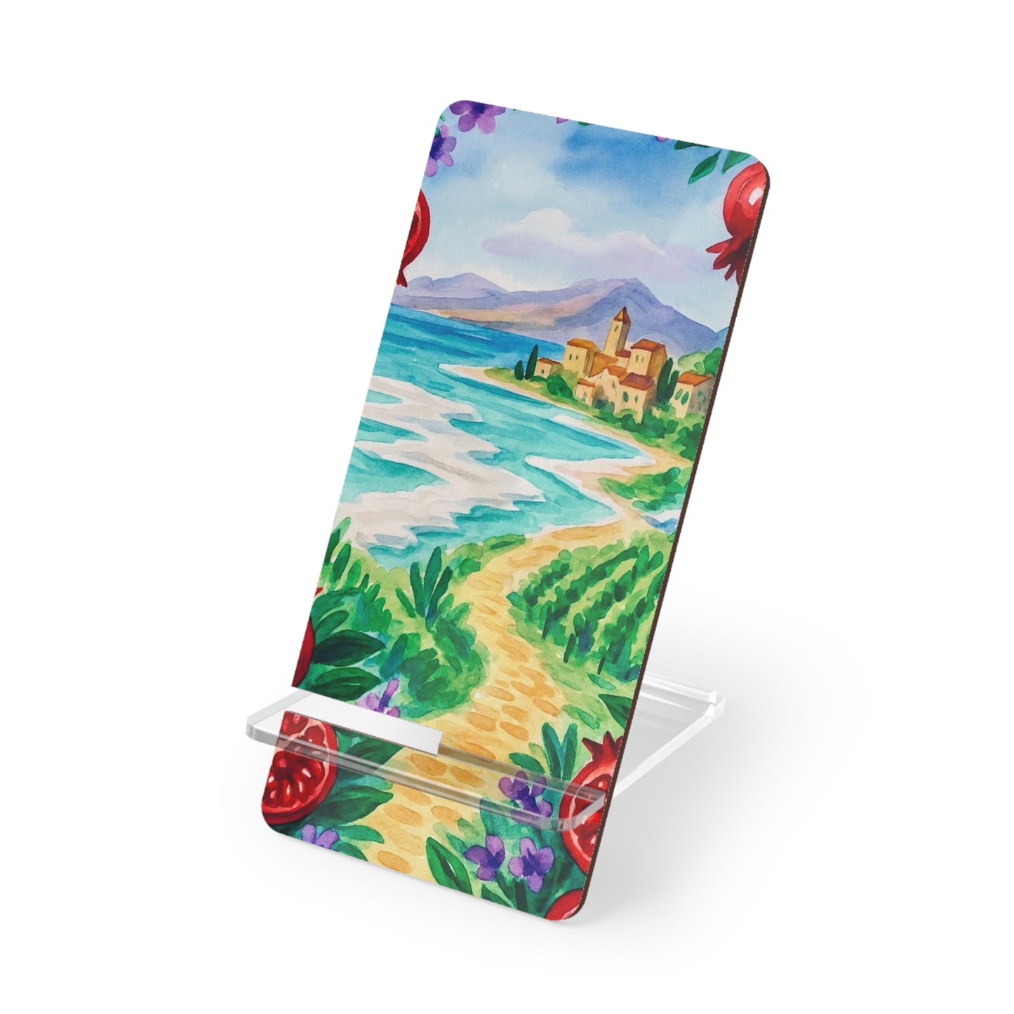 Vibrant Smartphone Stand, Decorative Mobile Display Holder, Phone Accessories for Home Office, Gift Idea for Tech Lovers, [...]