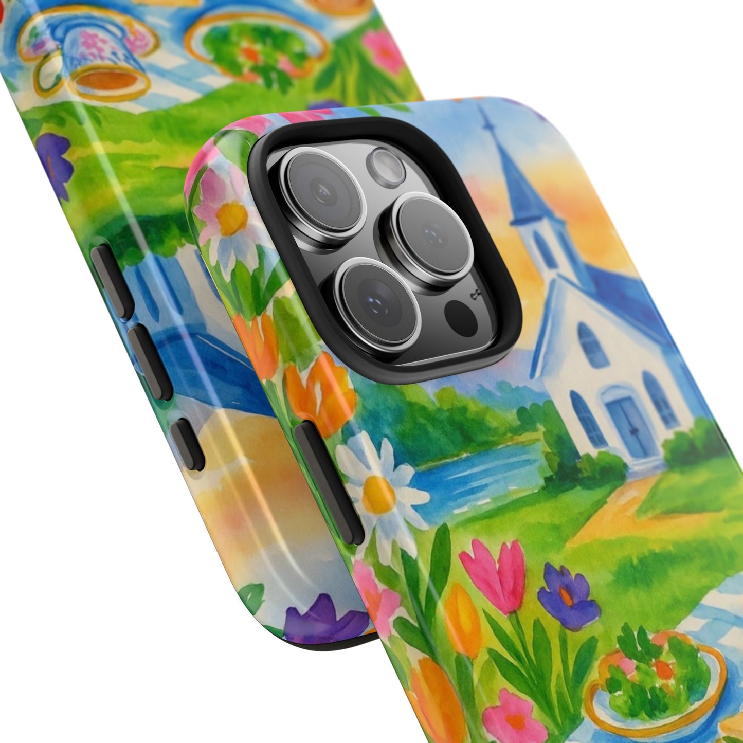 Tough Phone Cases - Church Girl Sketch