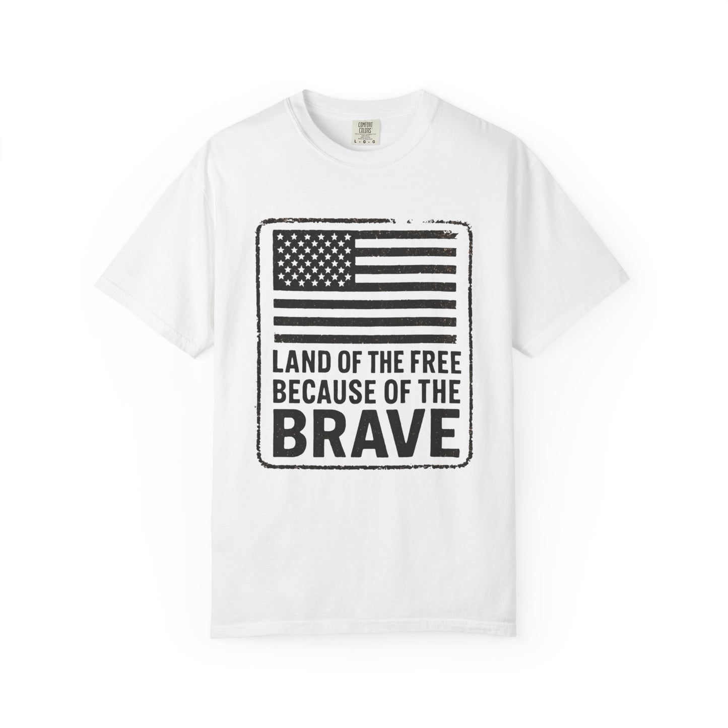 Patriotic Graphic Tee, Land of the Free Because of the Brave Shirt, Unisex T-Shirt, Casual Wear, Independence Day Gift, Military [...]