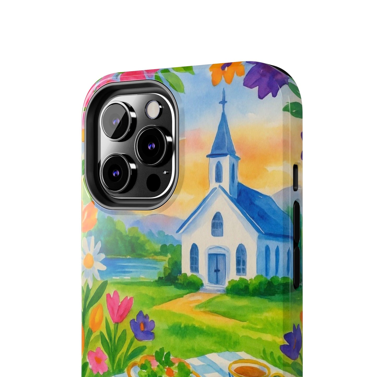 Tough Phone Cases - Church Girl Sketch