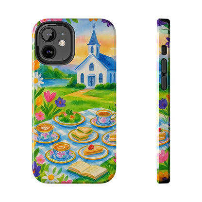 Tough Phone Cases - Church Girl Sketch