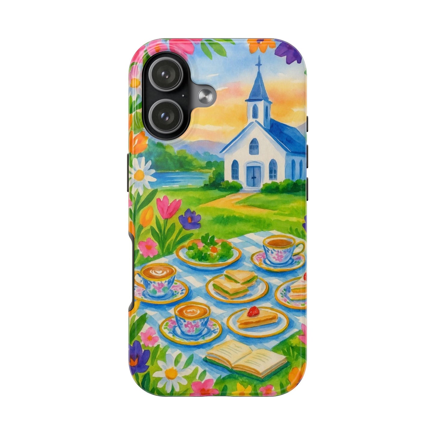 Tough Phone Cases - Church Girl Sketch