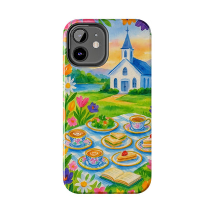 Tough Phone Cases - Church Girl Sketch