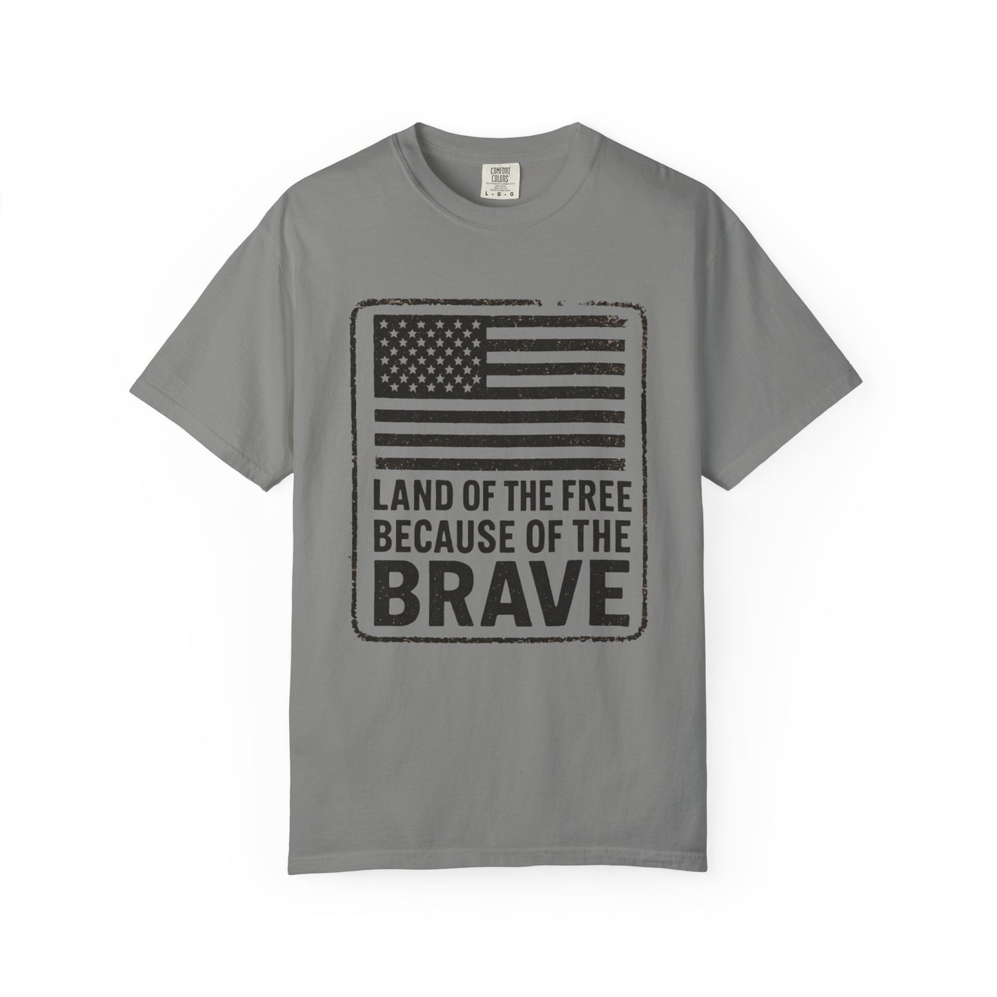 Patriotic Graphic Tee, Land of the Free Because of the Brave Shirt, Unisex T-Shirt, Casual Wear, Independence Day Gift, Military [...]