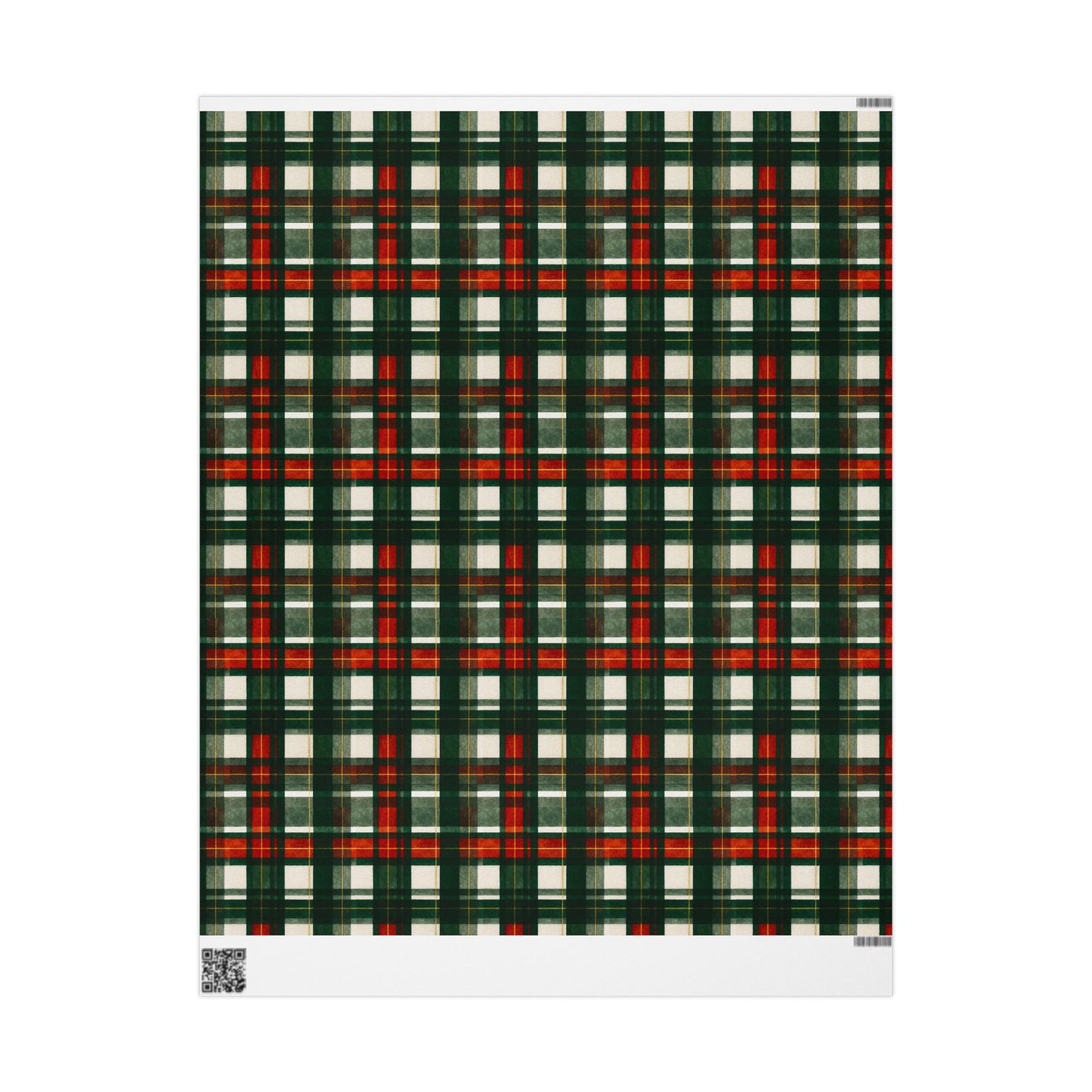 Christmas Gift Wrapping Paper, Holiday Wrapping Supplies, Festive Plaid Gift Wrap, Christmas Decor, Seasonal Paper Rolls