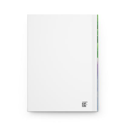 Scenic Hardcover Journal with Floral Design | Travel Journal, Sketchbook, Gift for Writers, Artistic Diary, Beach Vibes