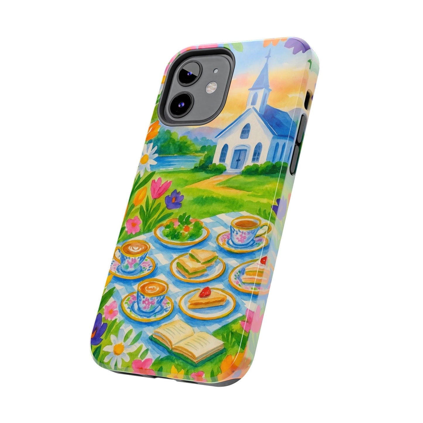 Tough Phone Cases - Church Girl Sketch