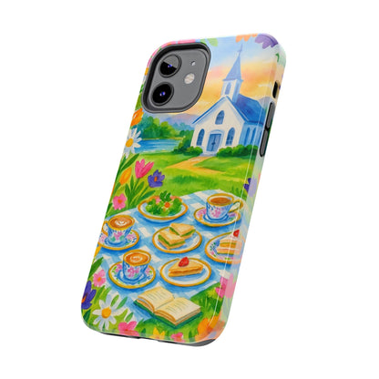 Tough Phone Cases - Church Girl Sketch