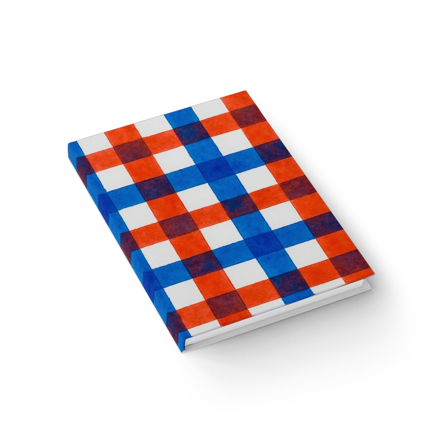 Vibrant Checkered Pattern Journal - Colorful Writing Notebook