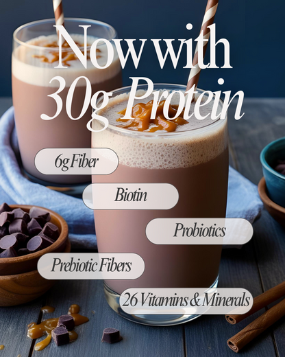 30G Protein Chocolate Salted Caramel Biocare Dietary Beverage (14 Servings)