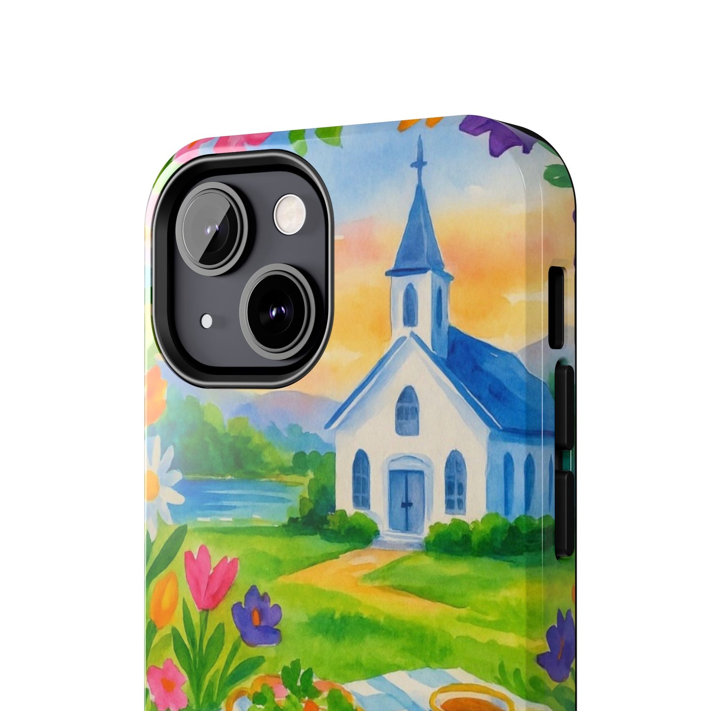 Tough Phone Cases - Church Girl Sketch