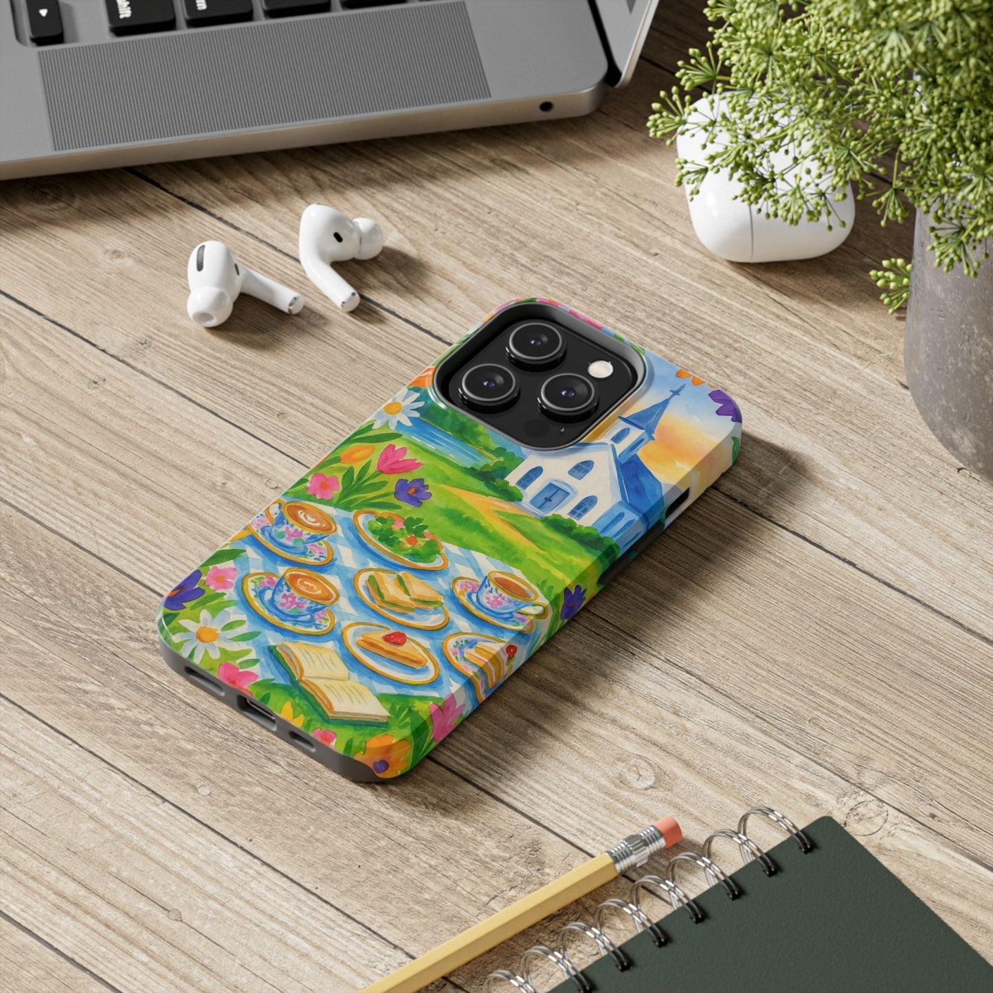 Tough Phone Cases - Church Girl Sketch