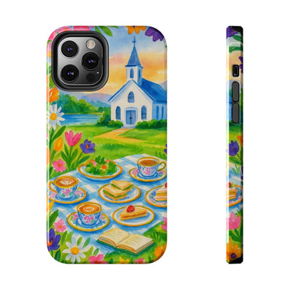 Tough Phone Cases - Church Girl Sketch