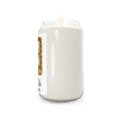 Cozy Scented Soy Candle, Holiday Gift, Home Decor, Relaxation, I Smell a Miracle in the Air, Winter Fragrance, Self-Care